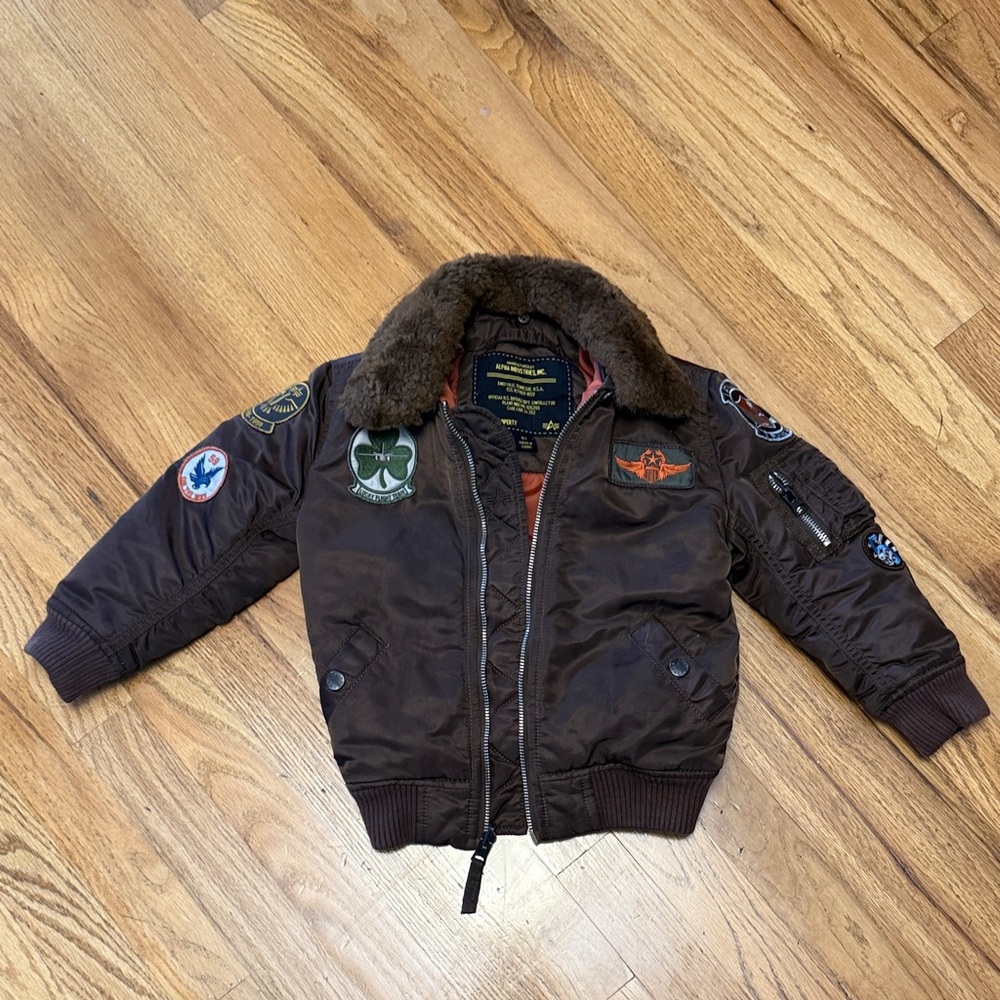 Alpha industries Maverick top gun flight jacket 4T fur collar